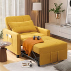 3-in-1 verstellbares Schlafsofa, ausziehbares Sesselsofa, umwandelbares Klappbett für das Wohnzimmer