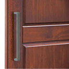 Palace Imports 100% Massivholz Cosmo Kleiderschrank mit 3 Türen mit Massivholz- oder Spiegeltüren