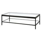 Alexis Couchtisch aus Metall und Glas