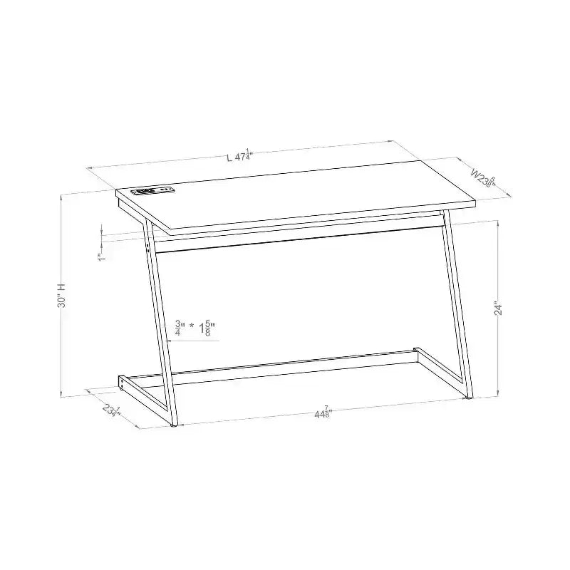 Whaligoe Schreibtisch hoch - miBasics