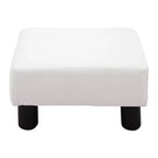 HOMCOM 16-Würfel Moderner Stoff-Pouf Fußhocker Ottoman