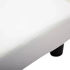 HOMCOM 16-Würfel Moderner Stoff-Pouf Fußhocker Ottoman