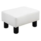 HOMCOM 16-Würfel Moderner Stoff-Pouf Fußhocker Ottoman