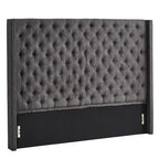 Naples Button-Tufted Wingback-Kopfteil ohne Bettgestell von iNSPIRE Q Artisan