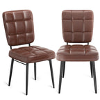 Moderne Esszimmerstühle 2er/4er/6er/8er Set, Polsterstühle mit dickem Kissen für Esszimmer