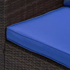 4-teiliges Outdoor-Sitzgruppen-Set aus Polyrattan – EDYO LIVING