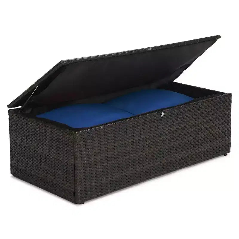 4-teiliges Outdoor-Sitzgruppen-Set aus Polyrattan – EDYO LIVING
