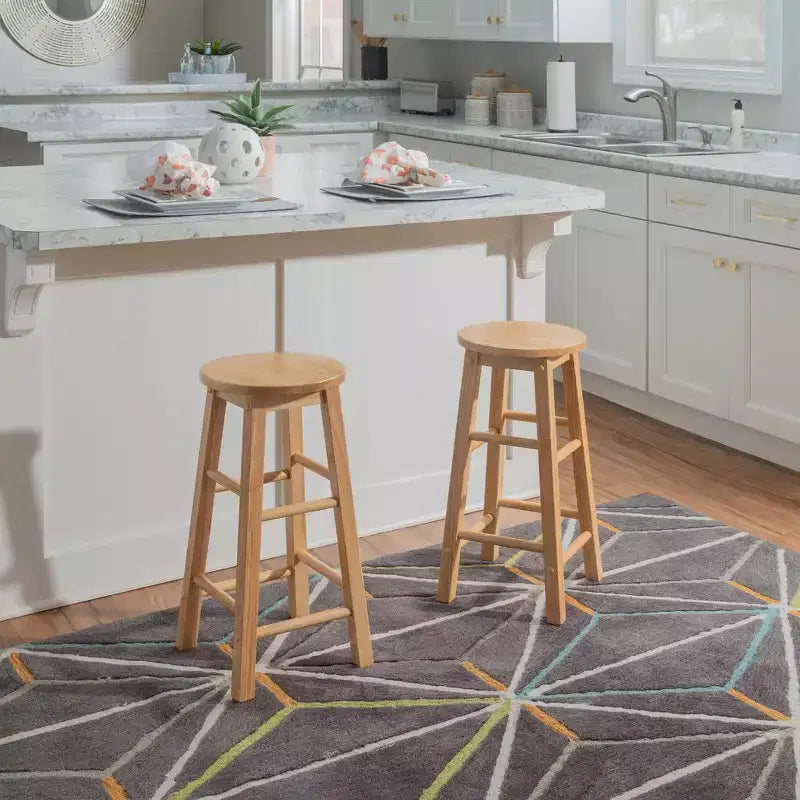 24 Killian Bartheke Hocker - Linon