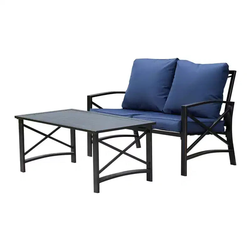 5-teiliges Outdoor-Sitzgruppen-Set – Patio Festival