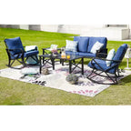 5-teiliges Outdoor-Sitzgruppen-Set – Patio Festival