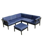 6-teiliges Loungesofa-Set – Patio Festival