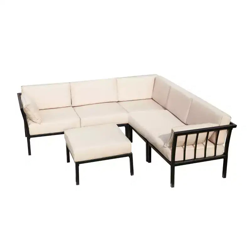 6-teiliges Loungesofa-Set – Patio Festival