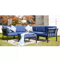 6pc Sectional Sofa Patio Conversation Set - Patio Festival