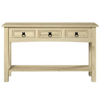 Holz-Dielentisch Konsole 3 Schubladen Corona | Furniture Dash - N/A