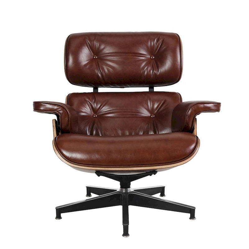 Mid Century Modern Leder Loungesessel Sessel Relaxsessel