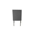 Best Quality Furniture 9-teiliges rustikales, ausziehbares Esszimmerset in Grau