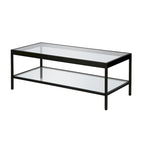 Alexis Couchtisch aus Metall und Glas