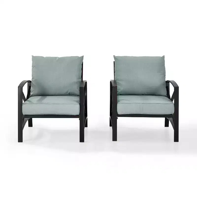 Crosley Kaplan Outdoor-Sessel-Set, 2-teilig