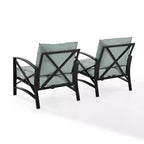 Crosley Kaplan Outdoor-Sessel-Set, 2-teilig