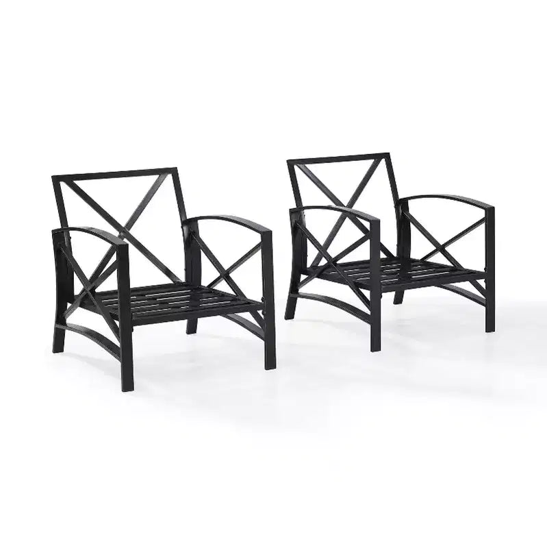 Crosley Kaplan Outdoor-Sessel-Set, 2-teilig