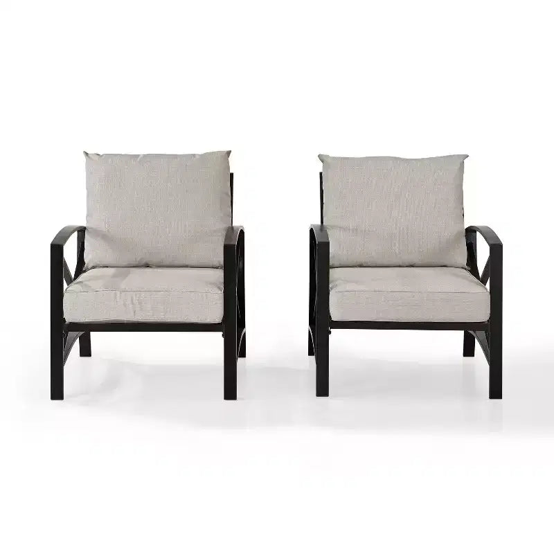Crosley Kaplan Outdoor-Sessel-Set, 2-teilig