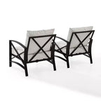 Crosley Kaplan Outdoor-Sessel-Set, 2-teilig