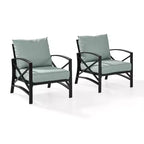 Crosley 2pc Kaplan Outdoor Patio Chair Set