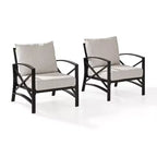 Crosley Kaplan Outdoor-Sessel-Set, 2-teilig