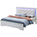 Passion Furniture Lorana and Queen Panel Beds