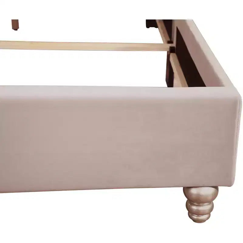 Passion Furniture Joy Jewel Tufted Doppelbett mit Paneel