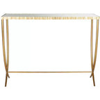Princess Console Table - FOX6256A - Gold - Safavieh Couture