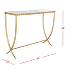 Prinzessin Konsolentisch - FOX6256A - Gold - Safavieh Couture