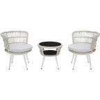Kyomi 3-teiliges Loungeset – Indoor/Outdoor – PAT9032 – Safavieh