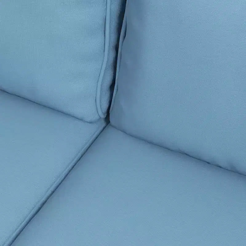 Outsunny Loungemöbel-Set mit Kissen und Couchtisch mit Stauraumfunktion