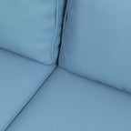 Outsunny Loungemöbel-Set mit Kissen und Couchtisch mit Stauraumfunktion