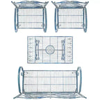 Sophie 4-teiliges Terrassenmöbel-Set – Innen/Außen – PAT5001 – Safavieh