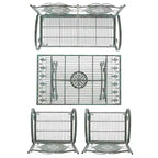 Sophie 4-teiliges Terrassenmöbel-Set – Innen/Außen – PAT5001 – Safavieh