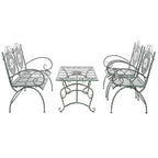 Sophie 4-teiliges Terrassenmöbel-Set – Innen/Außen – PAT5001 – Safavieh