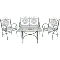 Sophie 4 Piece Patio Set - Indoor/Outdoor - PAT5001 - Safavieh