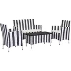 Figueroa 4-teiliges Terrassenset – Innen/Außen – PAT2508 – Safavieh