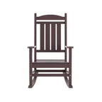WestinTrends 3-teiliges Schaukelstuhl-Set mit Beistelltisch für Veranda