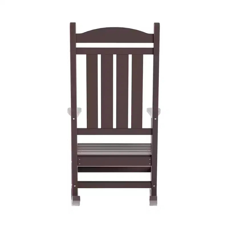 WestinTrends 3-teiliges Schaukelstuhl-Set mit Beistelltisch für Veranda