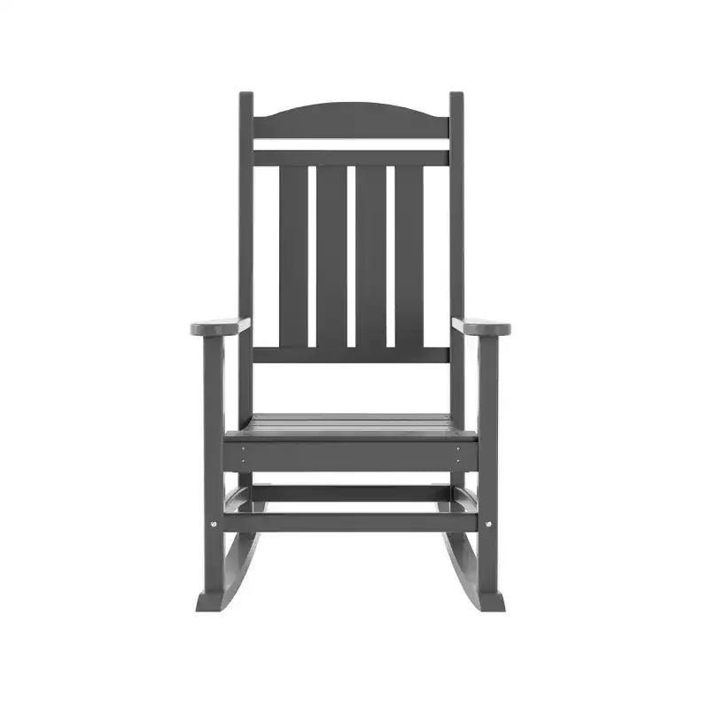 WestinTrends 3-teiliges Schaukelstuhl-Set mit Beistelltisch für Veranda