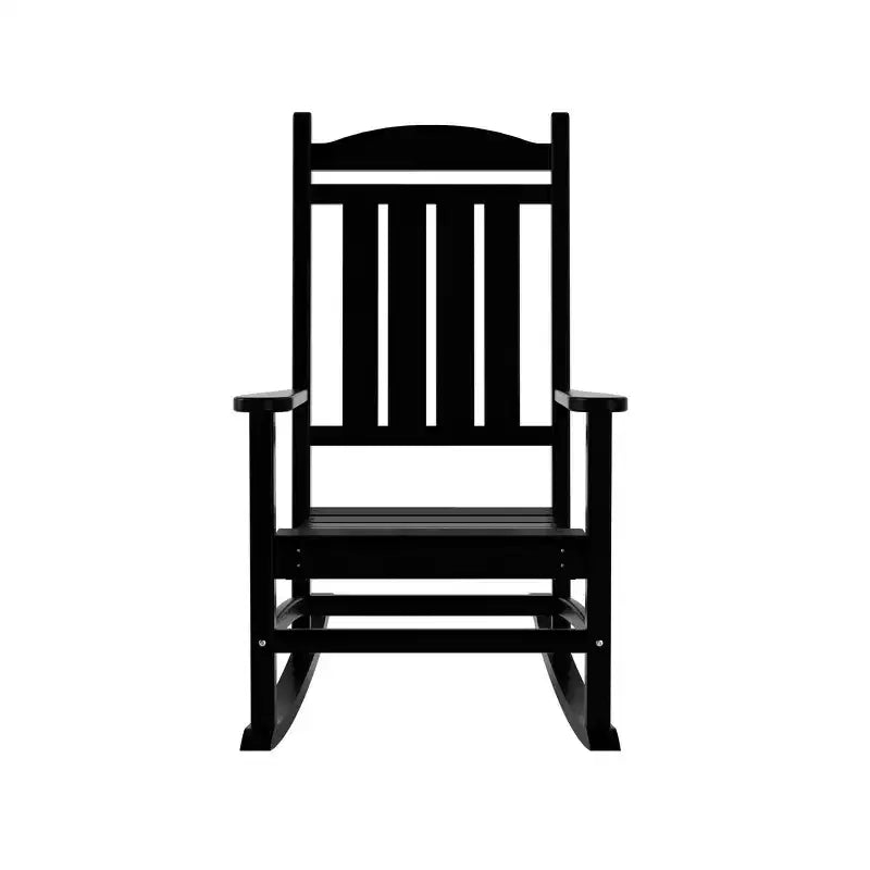 WestinTrends 3-teiliges Schaukelstuhl-Set mit Beistelltisch für Veranda