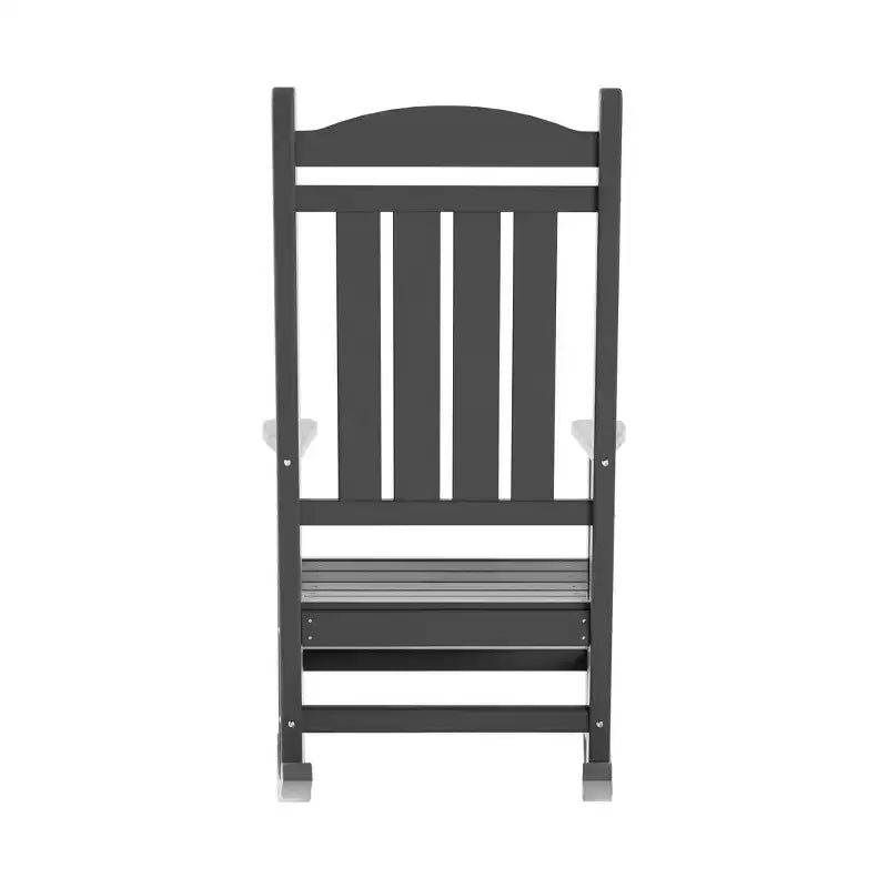 WestinTrends 3-teiliges Schaukelstuhl-Set mit Beistelltisch für Veranda