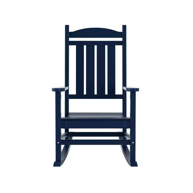 WestinTrends 3-teiliges Schaukelstuhl-Set mit Beistelltisch für Veranda