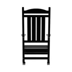 WestinTrends 3-teiliges Schaukelstuhl-Set mit Beistelltisch für Veranda