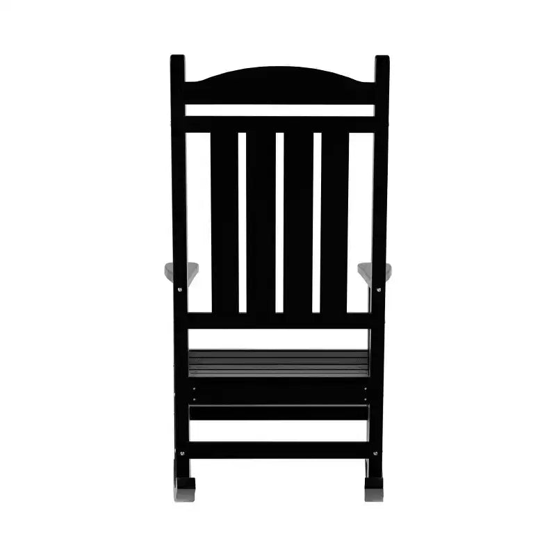 WestinTrends 3-teiliges Schaukelstuhl-Set mit Beistelltisch für Veranda