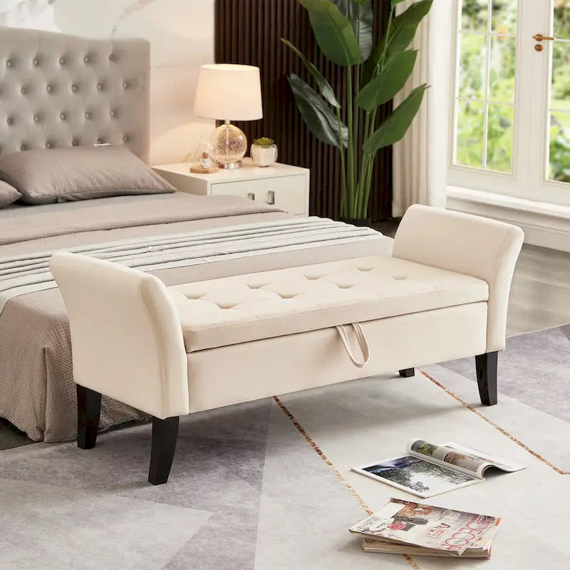 Bed Bench with Storage