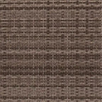 Merrick Lane Indoor/Outdoor L-förmiges Sofa-/Esstisch-Konversationsset mit Korbmöbelkonstruktion aus Rattan und wetterfesten Kissen